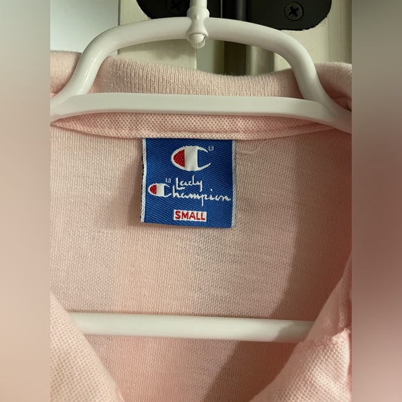 Vintage Women's Phi My Pink Polo - Size Small - Picture 4 of 4